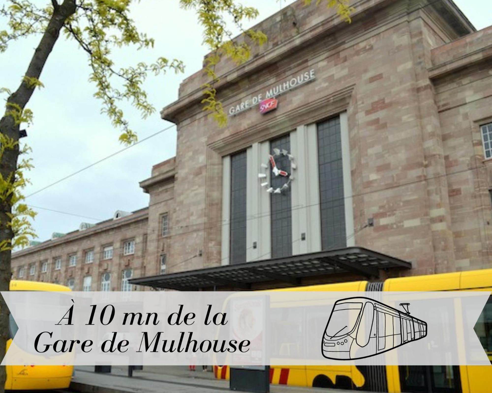 Le K - Mulhouse Centre Apartment Bagian luar foto